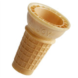 JOY #60 Flat Bottom Cake Cone - 484/Case | Light & Sweet Cones