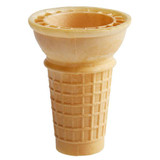  JOY #60 Flat Bottom Cake Ice Cream Cone - 484/Case (24cases/PALLET)- TOTAL 11616 CONES 