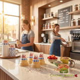 JOY #30 Flat Bottom Jacketed Cake Cone - 275/Case | Perfect for Two Scoops