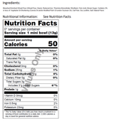 JOY Mini Waffle Cone Bowl - 144/Case | Perfect for Kid-Sized Sundaes