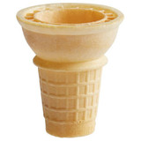  JOY #10 Flat Bottom Cake Cone - 338/Case | Perfect for Single 