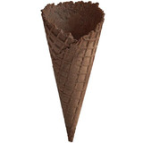  JOY Chocolate Ice Cream Waffle Cones 12 Pack- 8/CASE 