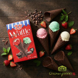 JOY Chocolate Waffle Ice Cream Cone - 96/Case (24cases/PALLET)- TOTAL 2304 CONES