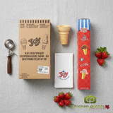 JOY #30 Flat Bottom Cake Ice Cream Cone Dispenser Pack - 600/Case (24 cases/PALLET) - TOTAL 14400 CONES