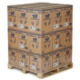 JOY #40 Flat Bottom Jacketed Cake Ice Cream Cone - 600/Case (24cases/PALLET)- TOTAL 14400 CONES