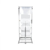  Rack Force Industrial Poly Garment Three-Roll Bagger - Heavy-Duty - 30" X 74" X 18" 