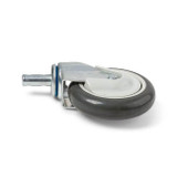  R&B Wire Replacement 5" Heavy-Duty Wheels for Laundry Carts - Minimize Lint 