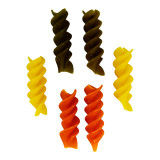  Arrezzio Classi Pasta Rotini Tri-Colour 2.27KG (5.00 lbs) (4/Case) 