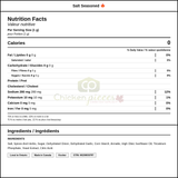 Clubhouse Salt Seasoned 4.4 KG (9.70 lbs) - Canadian Made — Nutrition and Ingredients Label — www.chickenpieces.com