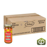  American Roland Red Curry Paste - 6.8 OZ (0.425 LB) (24/Case) - Authentic Thai Flavor 