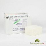 Sysco Reliance Deodorized Lard Cube - 20 KG - 44 LBS