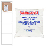 Waffle World Complete Waffle Mix 5 lb (6/Case) - 13.2 lbs   Waffle World Complete Waffle Mix 5 lb (6/Case) - 13.2 lbs