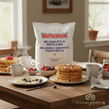 Waffle World Complete Waffle Mix 5 lb (6/Case) - 13.2 lbs - CHICKEN PIECES