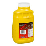  Sysco Classic Prepared Mustard 4 L (2/Case) - 135.2 fl oz (8.44 lbs) - Canadian Made 