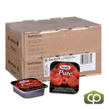 KRAFT Kraft Raspberry Pure Jam Portions 16 ML (200/Case) - 0.54 oz (7.1 lbs) - Canadian Made 