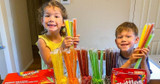 SKITTLES Skittles Freezer Pops Popsicles Variety Pack - 57ml- 96 Pack 