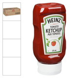 HEINZ Heinz Ketchup Bottled Upside Down 375 ML (24/Case) - 8.5 lbs 