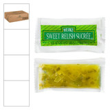 HEINZ Heinz Sweet Green Relish Portion Control 8 ML (500/Case) - 1.1 lbs 