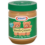KRAFT Kraft Smooth Regular Peanut Butter - 2 Kg/4.41 LBS (6/Case) 