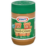 KRAFT Kraft Smooth Regular Peanut Butter - 500 grams/8.8 lbs (12/Case) 