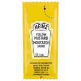 HEINZ The Heinz Mustard Packets Bulk Size - 6ml / 2.11 Gallons (500/Case) 