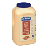 Hellmann's Spicy Mayonnaise Dressing - 3.78 L/1 Gallon  (2/Case)   Hellmann's Spicy Mayonnaise Dressing - 3.78 L/1 Gallon  (2/Case)