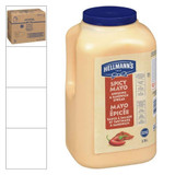 Hellmann's Spicy Mayonnaise Dressing - 3.78 L/1 Gallon  (2/Case)   Hellmann's Spicy Mayonnaise Dressing - 3.78 L/1 Gallon  (2/Case)