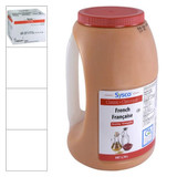  Sysco Classic French Dressing Perfect for Salads & Marinades Bulk Size - 3.78 L/1 Gallon (2/Case) 