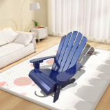 Chicken Pieces Outdoor or indoor Wood children Adirondack chair,blue 