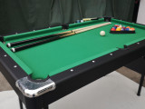 Chicken Pieces Multifunctional 3-in-1 Game Table - Billiard, Table Tennis, and Dining Table Combo for Indoor Use 