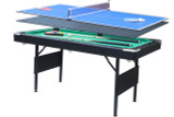 Chicken Pieces Multifunctional 3-in-1 Game Table - Billiard, Table Tennis, and Dining Table Combo for Indoor Use 