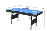Chicken Pieces CP Multifunctional 3-in-1 Game Table - Billiard, Table Tennis, and Dining Table Combo for Indoor Use 