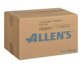  Allens Vinegar Malt Flip Cap 500ml/0.05 Liter (12/Case) 