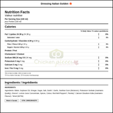 Kraft Dressing Italian Golden 3.78L/1 Gallon (2/Case)- Canadian Made — Nutrition and Ingredients Label — www.chickenpieces.com