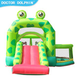 Chicken Pieces Frog Bounce House Jump House Kids Inflatable Bouncing Castle Jumping 420Dand 840D Playground Home Use  