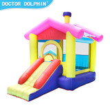 Chicken Pieces 420D and 840D Inflatable Bounce House Bouncy House w/ Slide and 350W Blower 