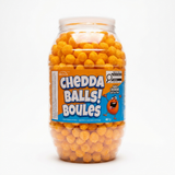 chicago american Chicago American Cheddar Cheese Balls Barrel - 482g: Crunchy, Cheesy Delight in Every Bite - chicken pieces