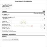 Ocean Spray Sauce Cranberry Jelly 348ML-(24/Case) — Nutrition and Ingredients Label — www.chickenpieces.com