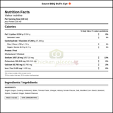Kraft Sauce BBQ Bull's Eye 3.78 L/1  Gallon (2/Case)- Canadian Made — Nutrition and Ingredients Label — www.chickenpieces.com