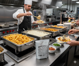 Kingsey Cheese Poutine Sauce Mix 403 GR/0.9LBS (12/Case)- Canadian Made