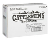  Cattlemen's Sauce BBQ Gold Carolina Style Tangy 3.78L/1  Gallon (2/Case) 