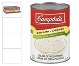 Campbell's Soup Cream Of Mushroom 1.36L/45 ounces
