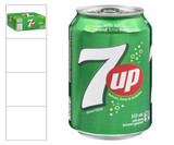 7up Soda Refreshing Lemon 355 ML/12 ounces (12/Case)