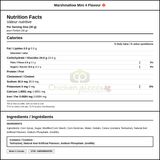 Kraft Marshmallow Mini 4 Flavour 250 G//105 ounces (12/Case) — Nutrition and Ingredients Label — www.chickenpieces.com