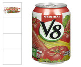 Chicken Pieces V8 Juice Vegetable 340 ML/11 ounces (24/Case) 