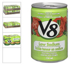 Chicken Pieces V8 Juice Vegetable Low-Sodium 156 ML/5.2 ounces (48/Case) 
