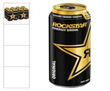 Chicken Pieces Rock Star Drink Energy Rockstar 473 ML (12/Case) Full Flavored 