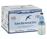 Chicken Pieces San Benedetto Carbonated Mineral Water, 750ml/25.3oz Glass Bottles (12 Pack) 