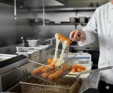 Sysco Imperial Cheese Stick Mozzarella Breaded 3 1/4 in. 80 oz/5LBS