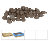 Chicken Pieces Hershey Chocolate Chip Mini Semi-Sweet 10 KG/22 LBS - Perfect for Baking 